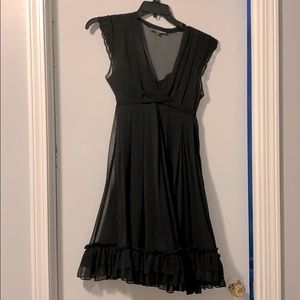 Woman’s little black dress